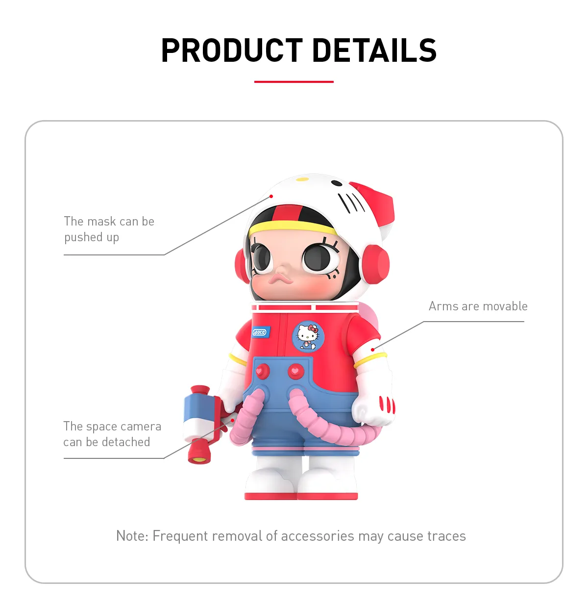 POP NOW:MEGA SPACE MOLLY 400% Sanrio Characters Series - POP MART 