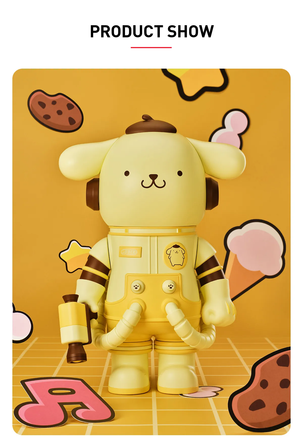 POP NOW:MEGA SPACE MOLLY 400% Sanrio Characters Series - POP MART 