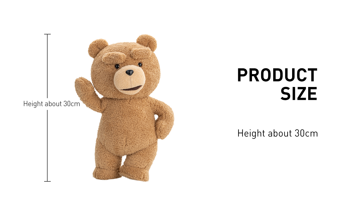 popmart ted コラボ　3点セット ted2 ted action plush doll - POP MART (Finland)