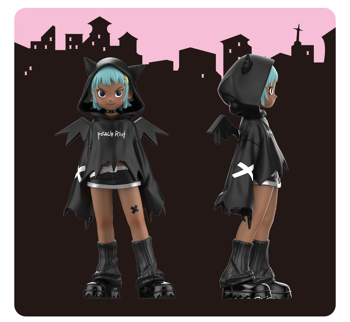 Peach Riot Witchy Punk Figures - POP MART (Denmark)