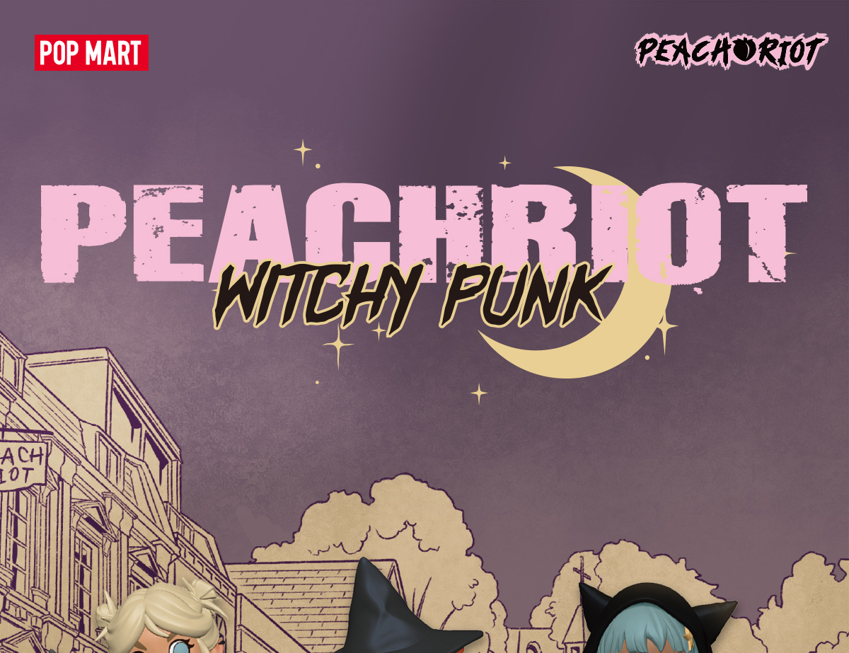 Peach Riot Witchy Punk Figures - POP MART (Germany)