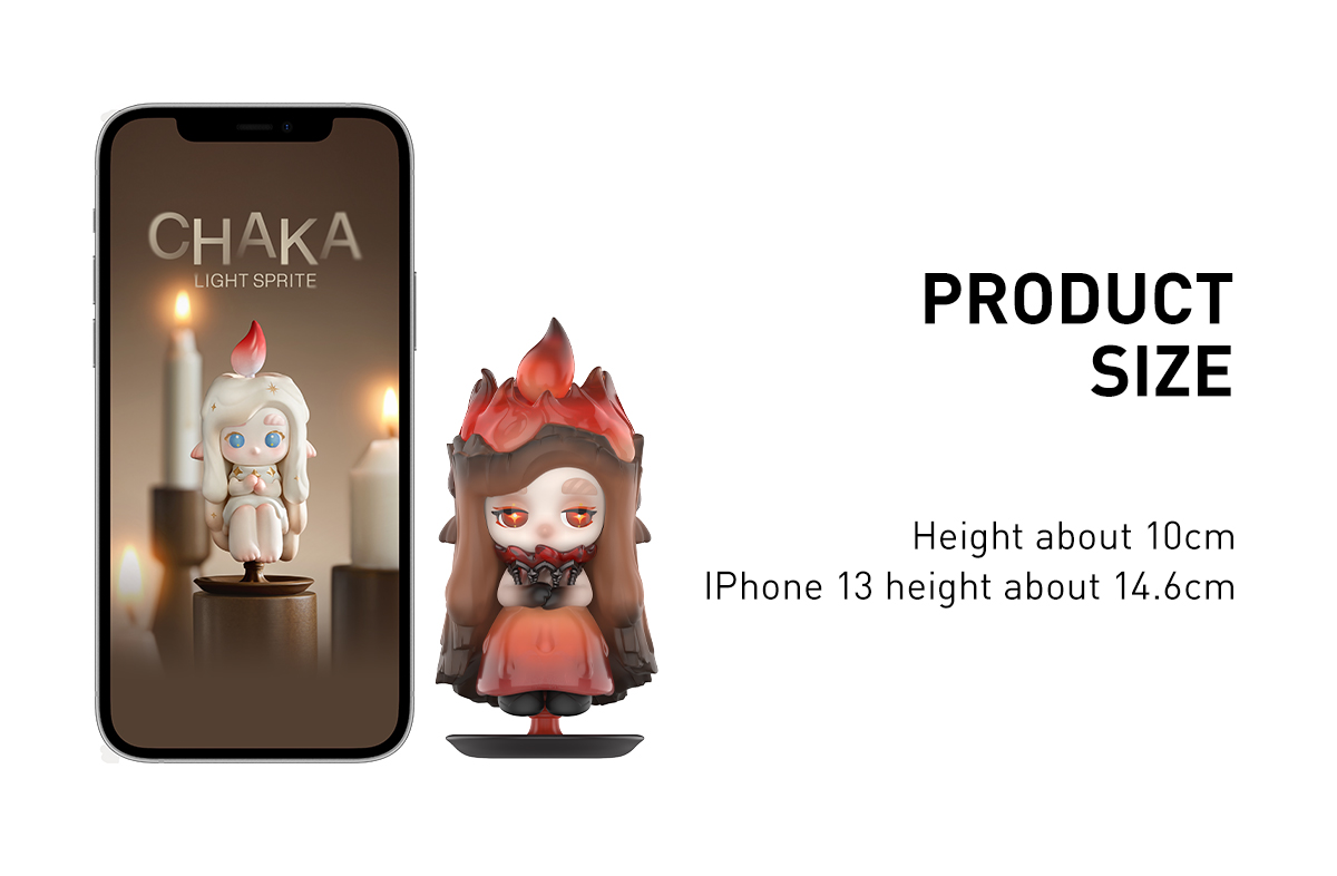 POP NOW:CHAKA Light Sprite Series Figures - POP MART (Japan)