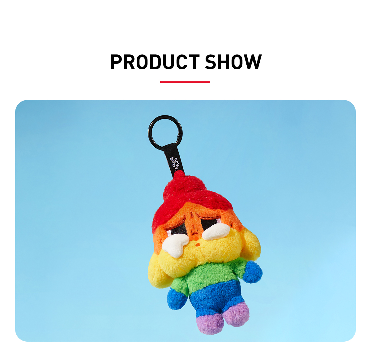 Amazon | POPMART CRYBABY CHEER UP, BABY! シリーズ ぬいぐるみ