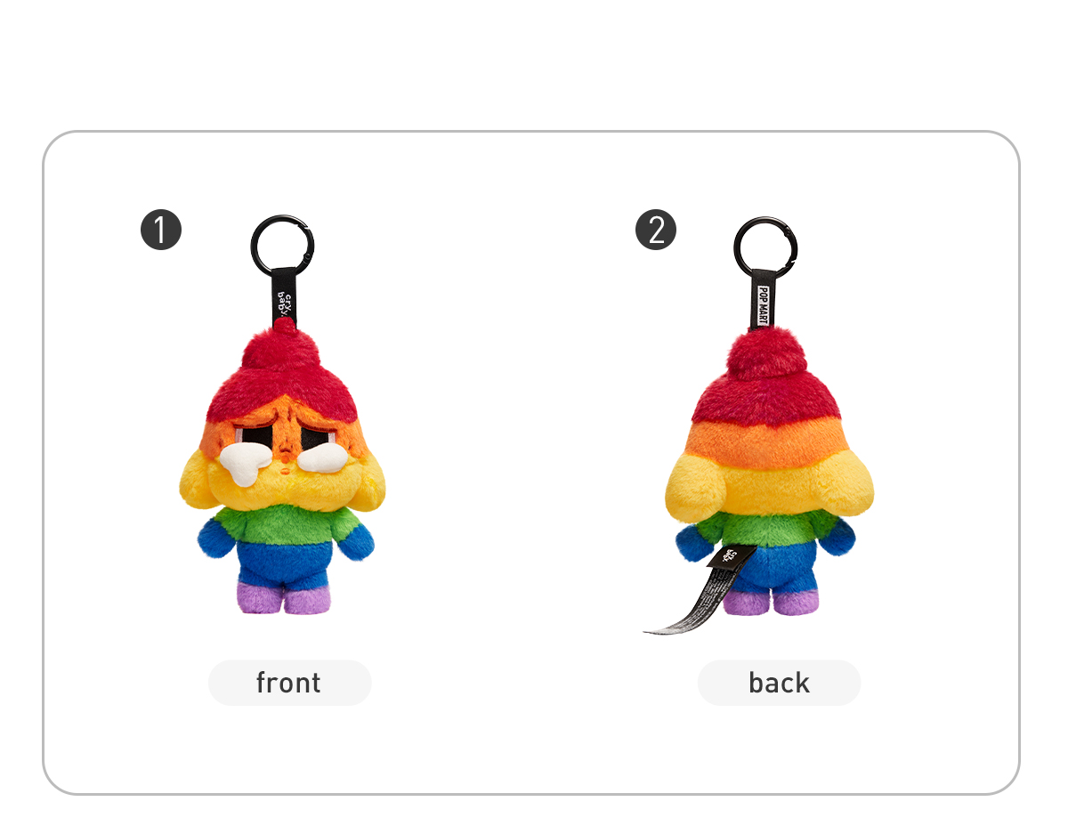CRYBABY CHEER UP, BABY! SERIES-Plush Doll Pendant - POP MART (Japan)