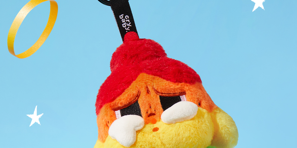 CRYBABY CHEER UP, BABY! SERIES-Plush Doll Pendant - POP MART