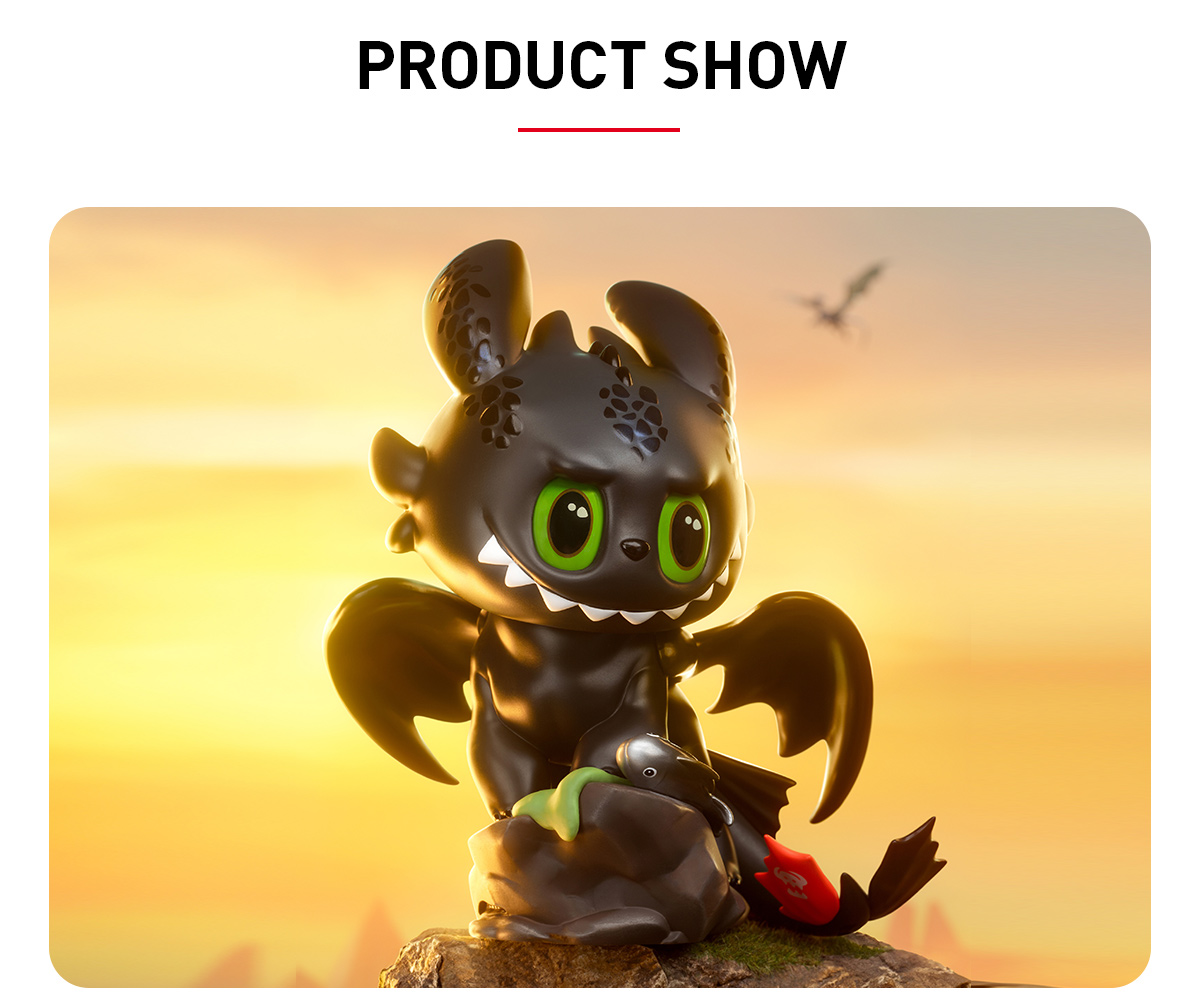 THE MONSTERS_How to Train Your Dragon Figurine | Designer