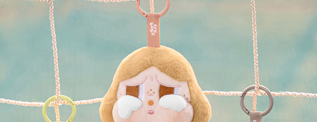 CRYBABY Sunset Concert Series-Plush Pendant Blind Box - POP MART