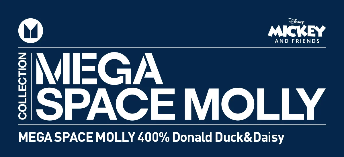 MEGA SPACE MOLLY 400% Donald Duck - POP MART (Japan)
