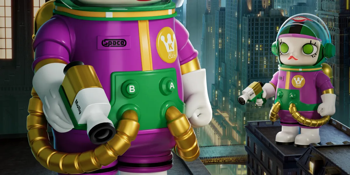 MEGA SPACE MOLLY 1000% JOKER - POP MART (Germany)