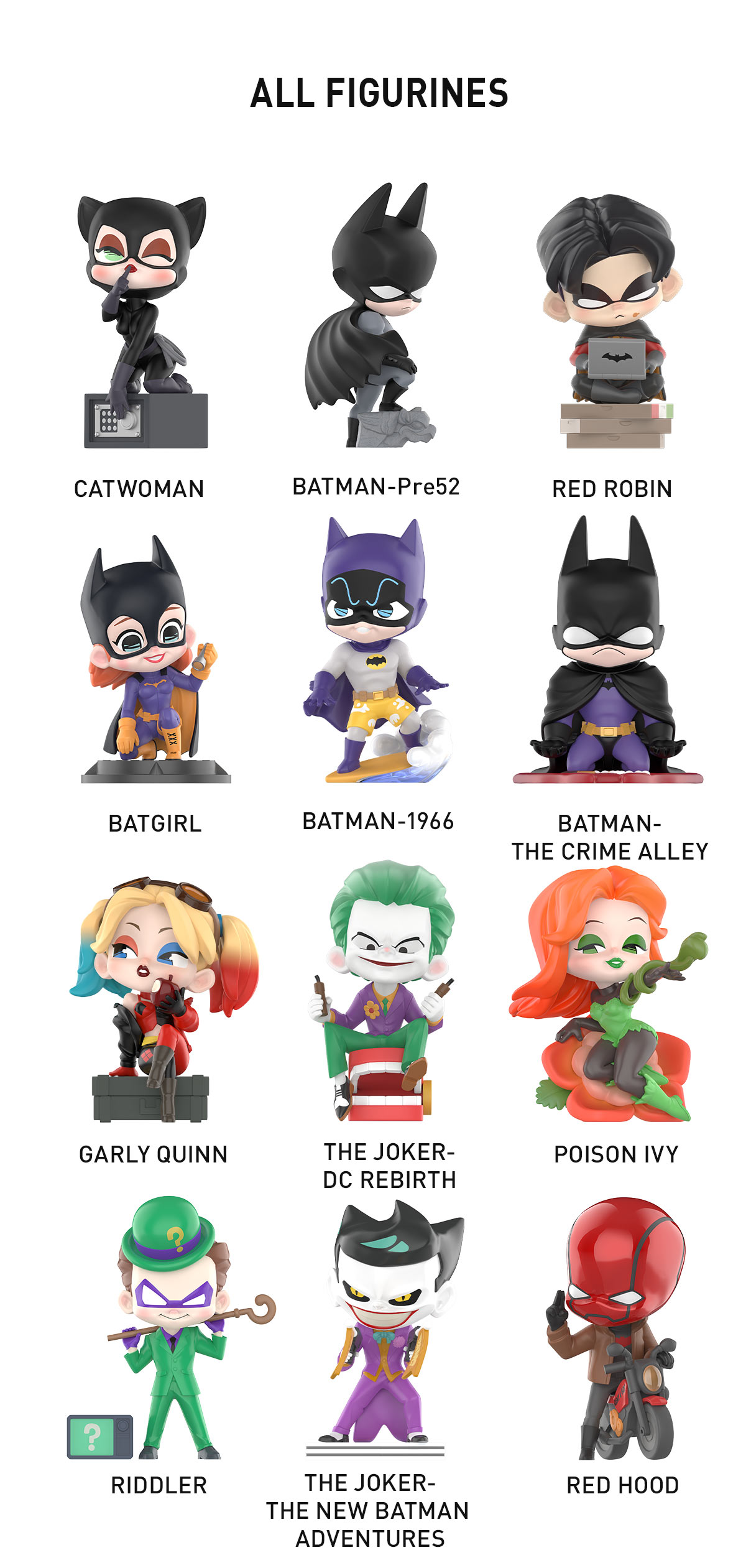 DC Gotham City Series - POP MART (Japan)