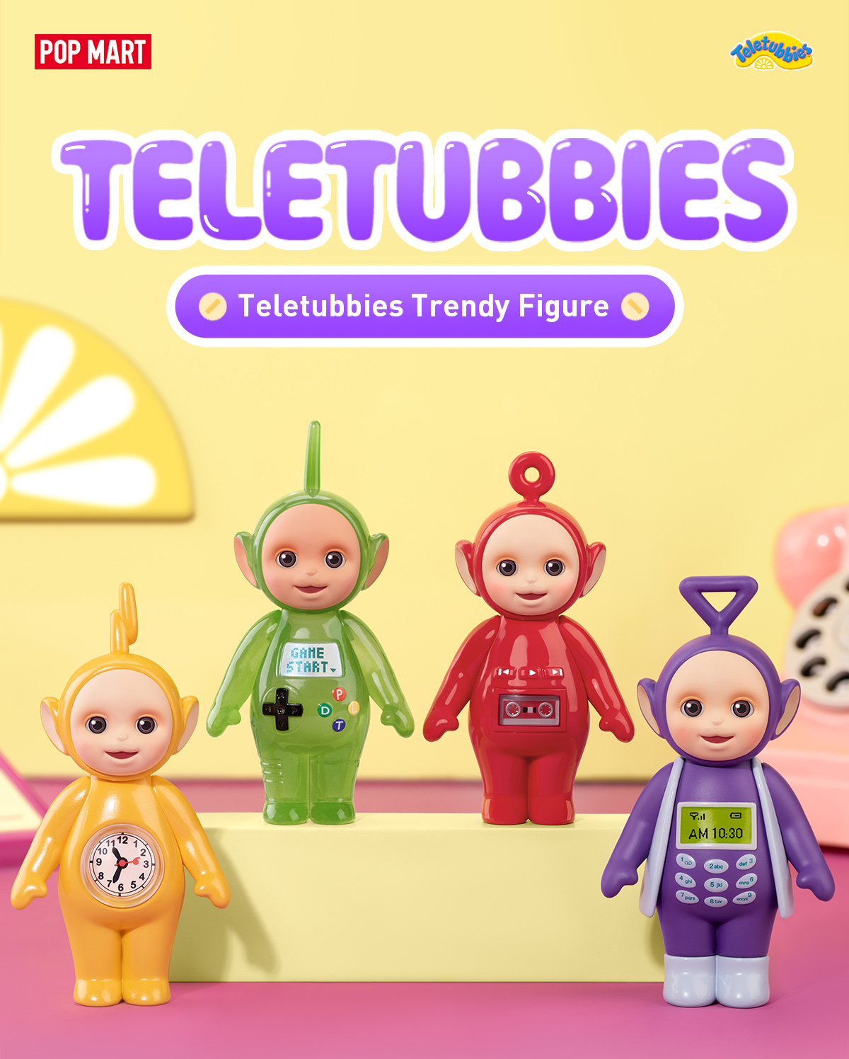 Teletubbies Tinky Winky Trendy Figure - POP MART (France)
