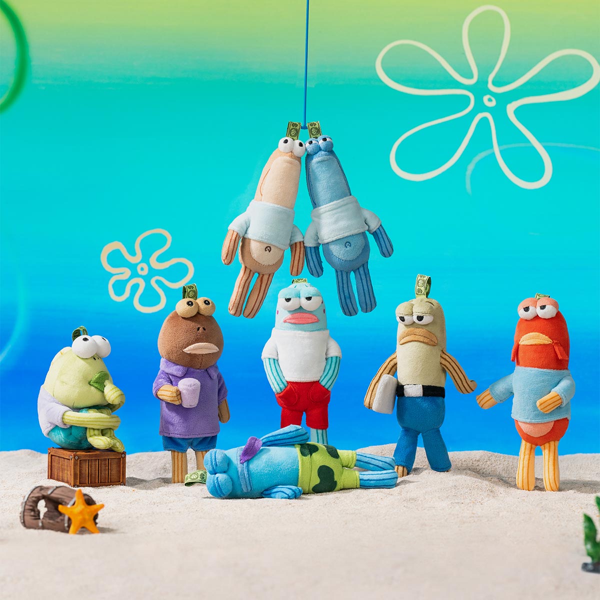 SpongeBob Bikini Bottom Buddies ぬいぐるみ SpongeBob SquarePants Bikini Bottom Buddies Patrick