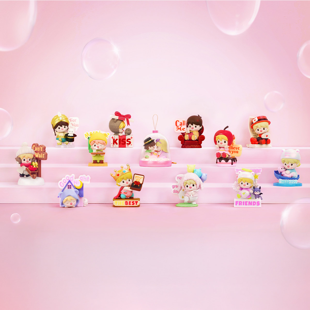 その他 popmart Sweet Bean The Language of Love Sweet Bean The Language of Love シリーズ【ピース】 - POP