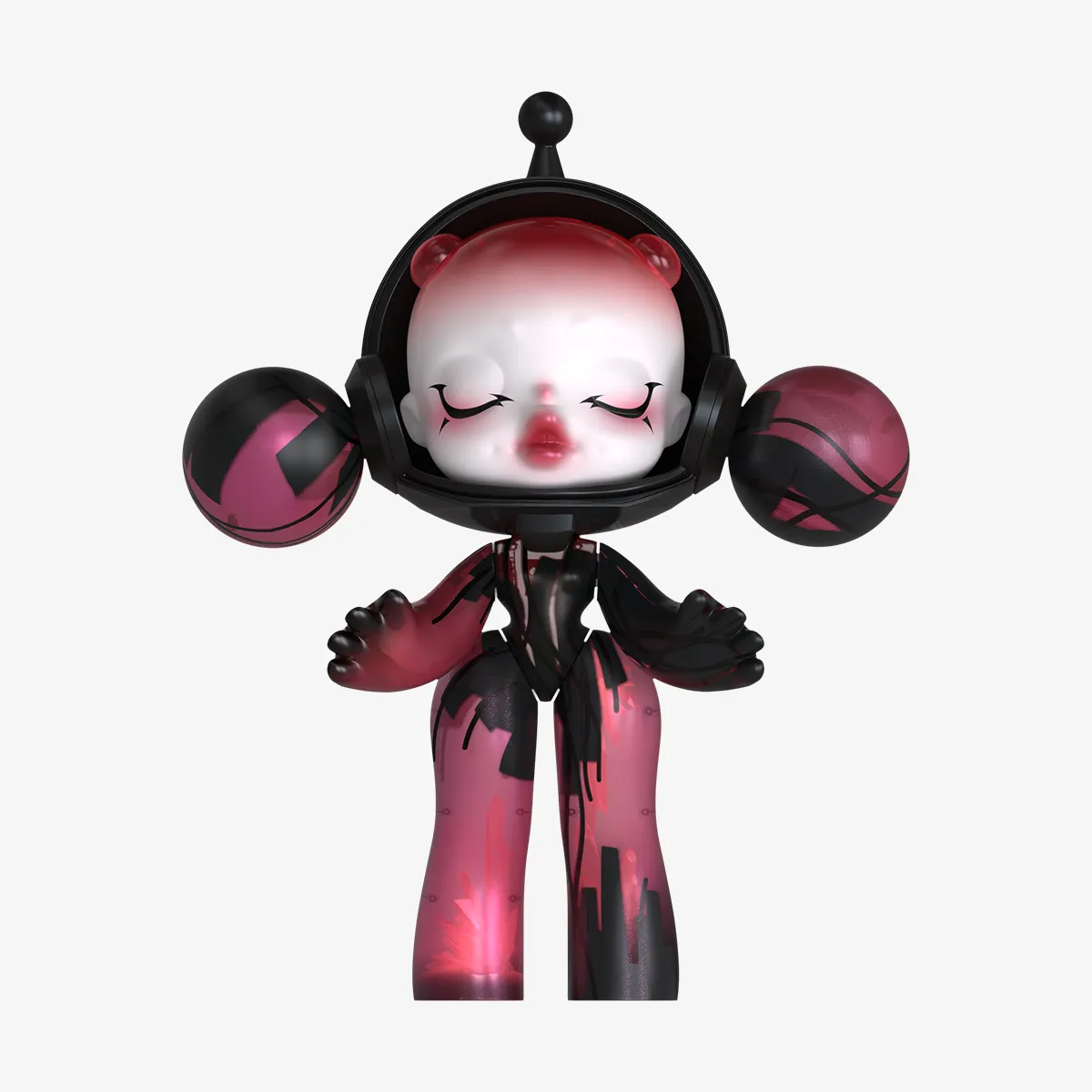 MEGA α SKULLPANDA 400% Red Crystal - POP MART (Germany)