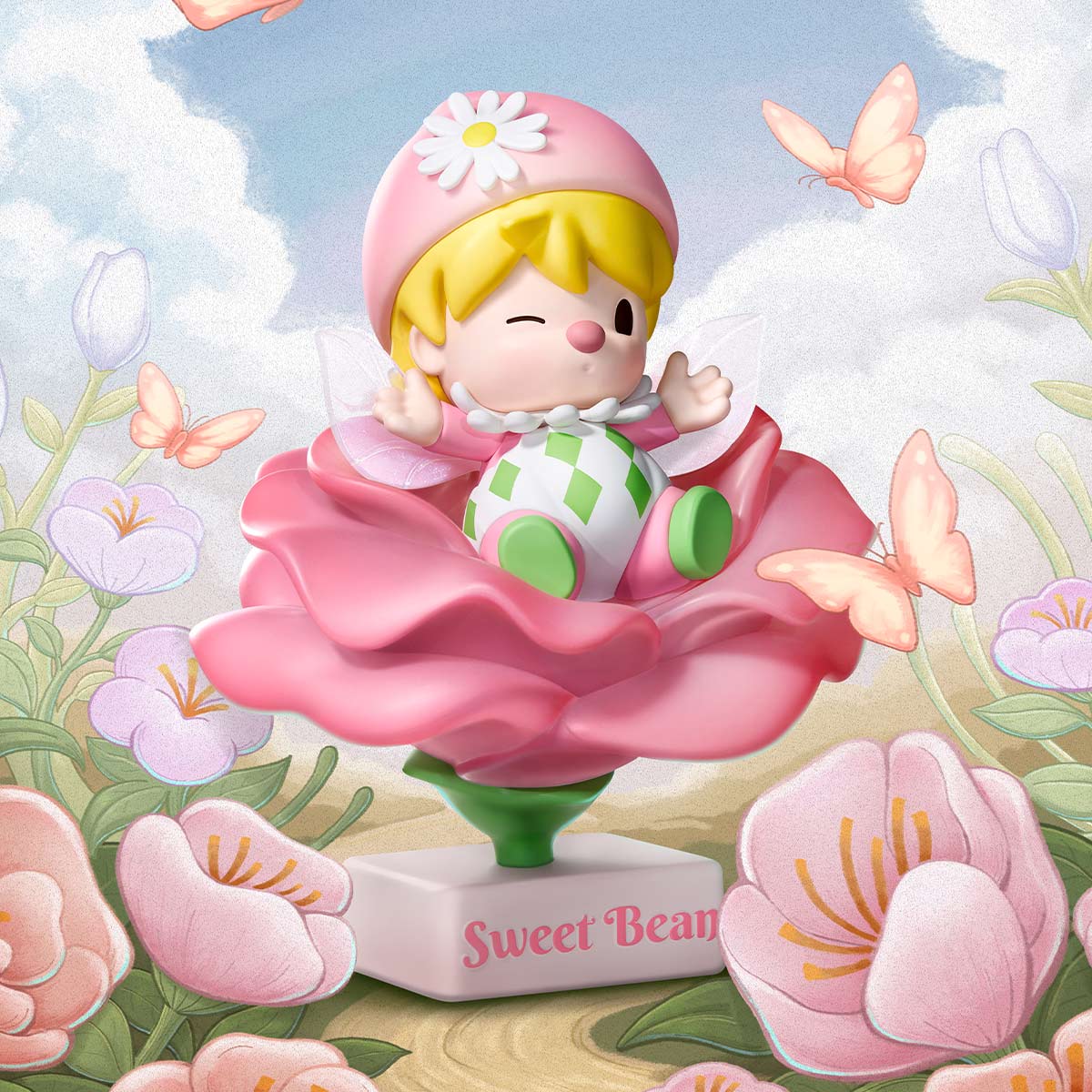 Sweet Bean Flower Fairy ビッグサイズ Sweet Bean Flower Fairy Figurine - POP MART (Australia)