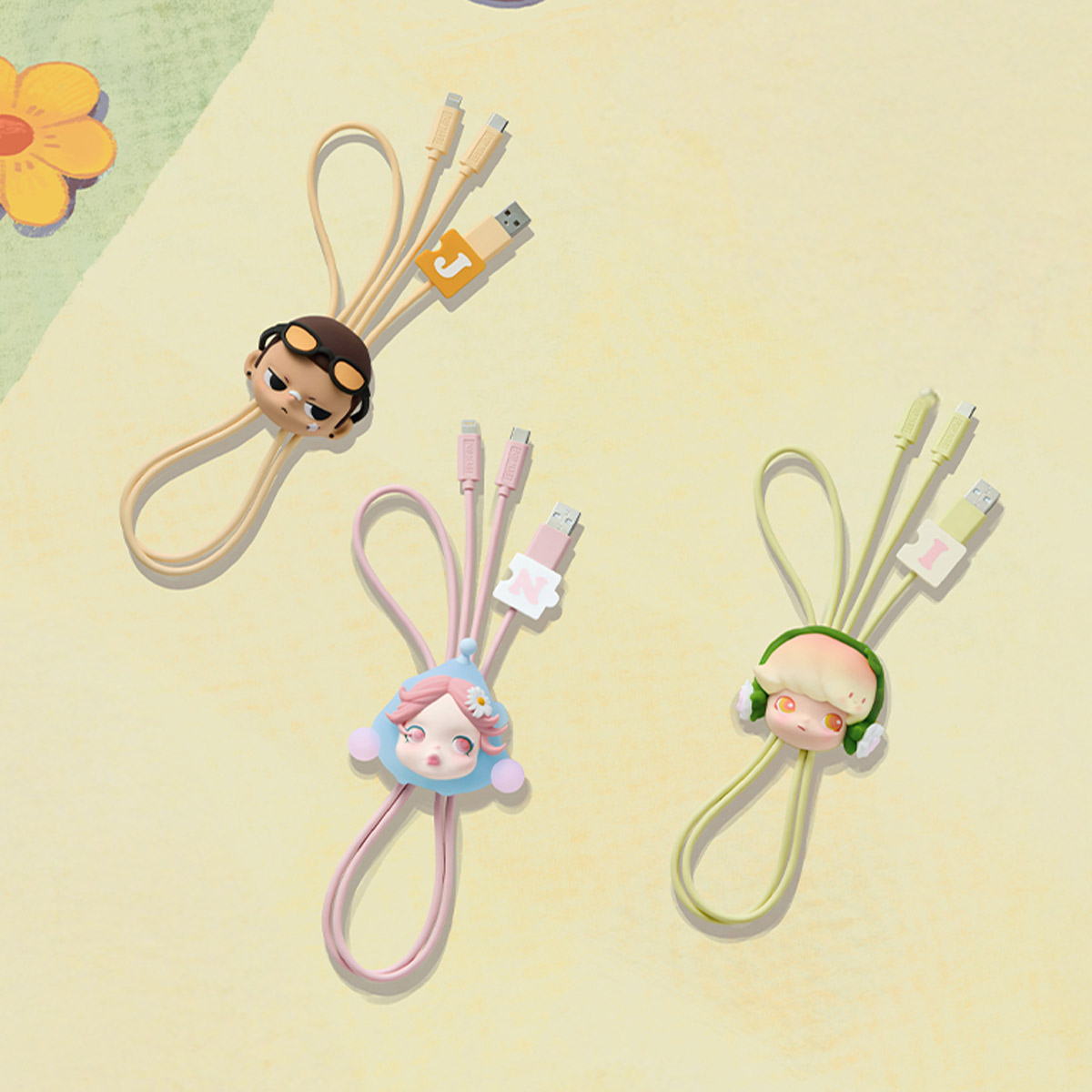 Hand in Hand 2in1ケーブルpopmart スーパーシークレット Hand in Hand 2in1ケーブルpopmart スーパーシークレット