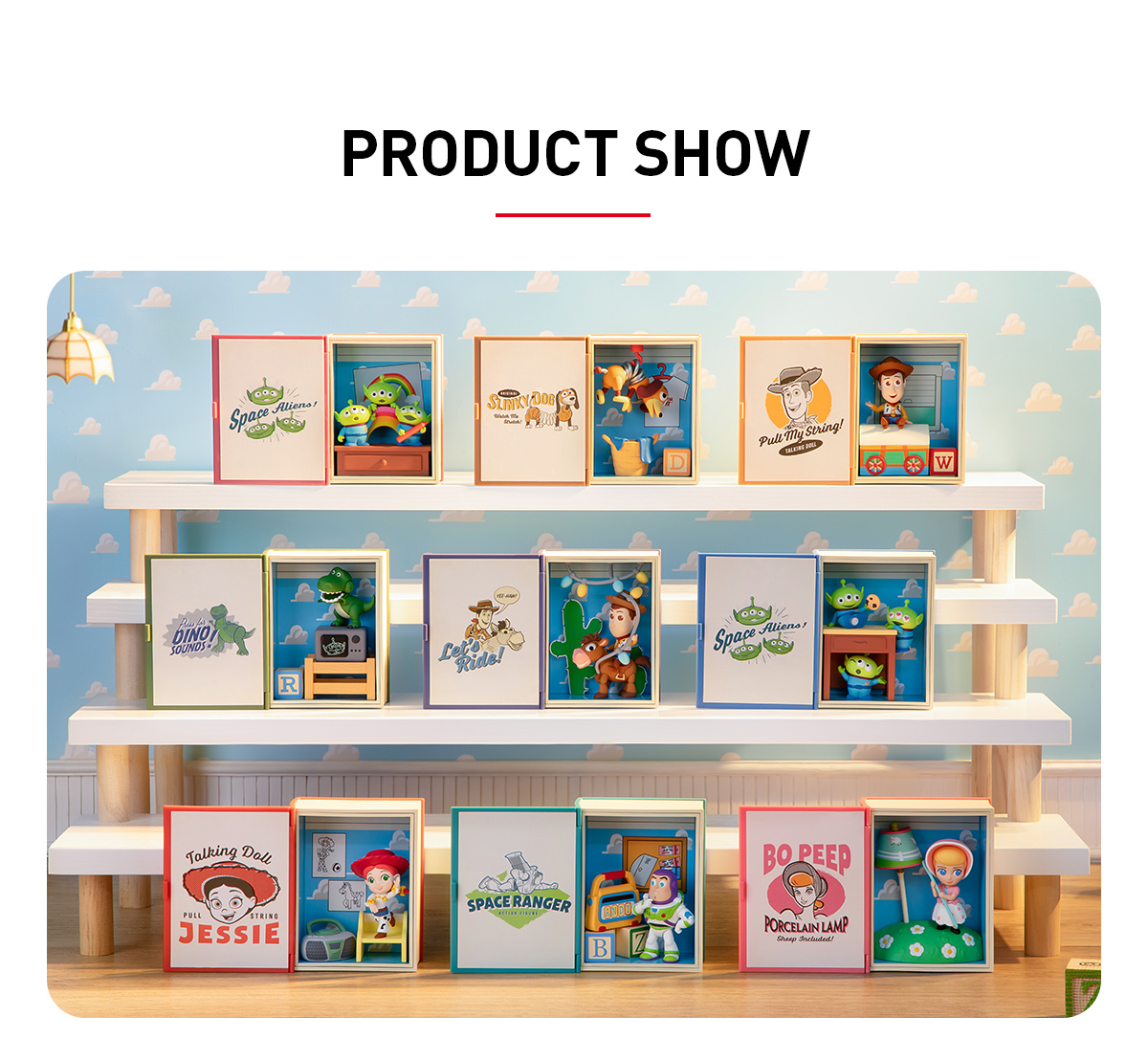 Toy Story: Andy's Room Series Scene Sets - POP MART (Japan)