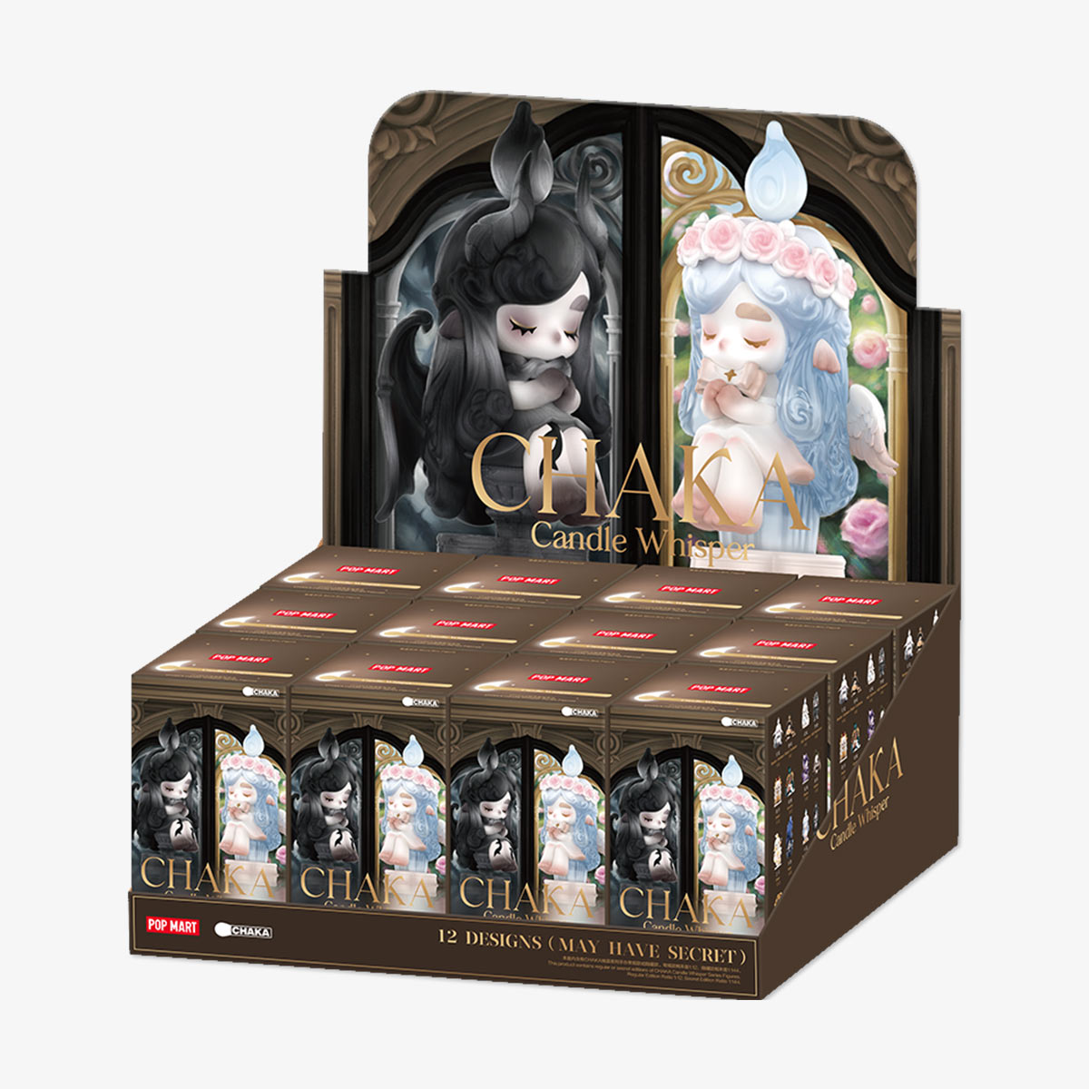 CHAKA Candle Whisper アソート　開封済 CHAKA Candle Whisper Series Figures - POP MART (Japan)