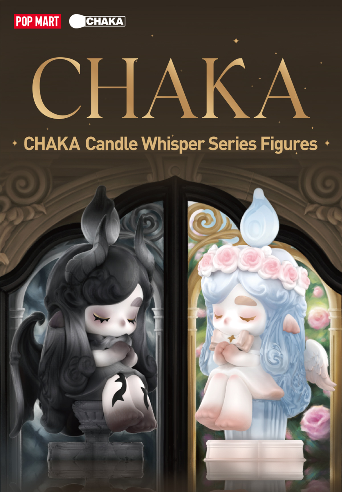 CHAKA Candle Whisper Series Figures - POP MART (Italy)