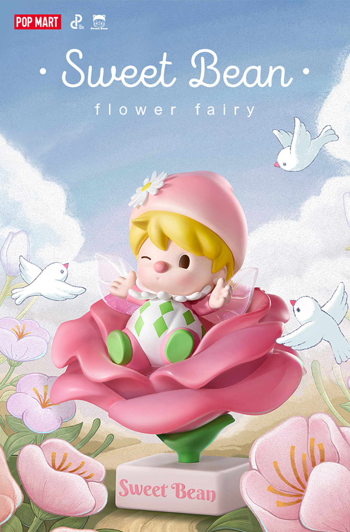 Sweet Bean Flower Fairy Figurine - POP MART (Australia)