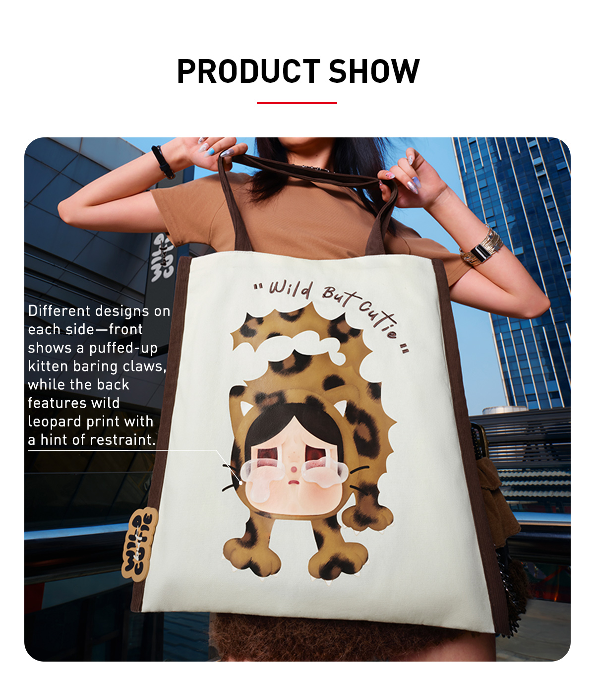 CRYBABY Wild but Cutie Series-Shouder Bag - POP MART (Japan)