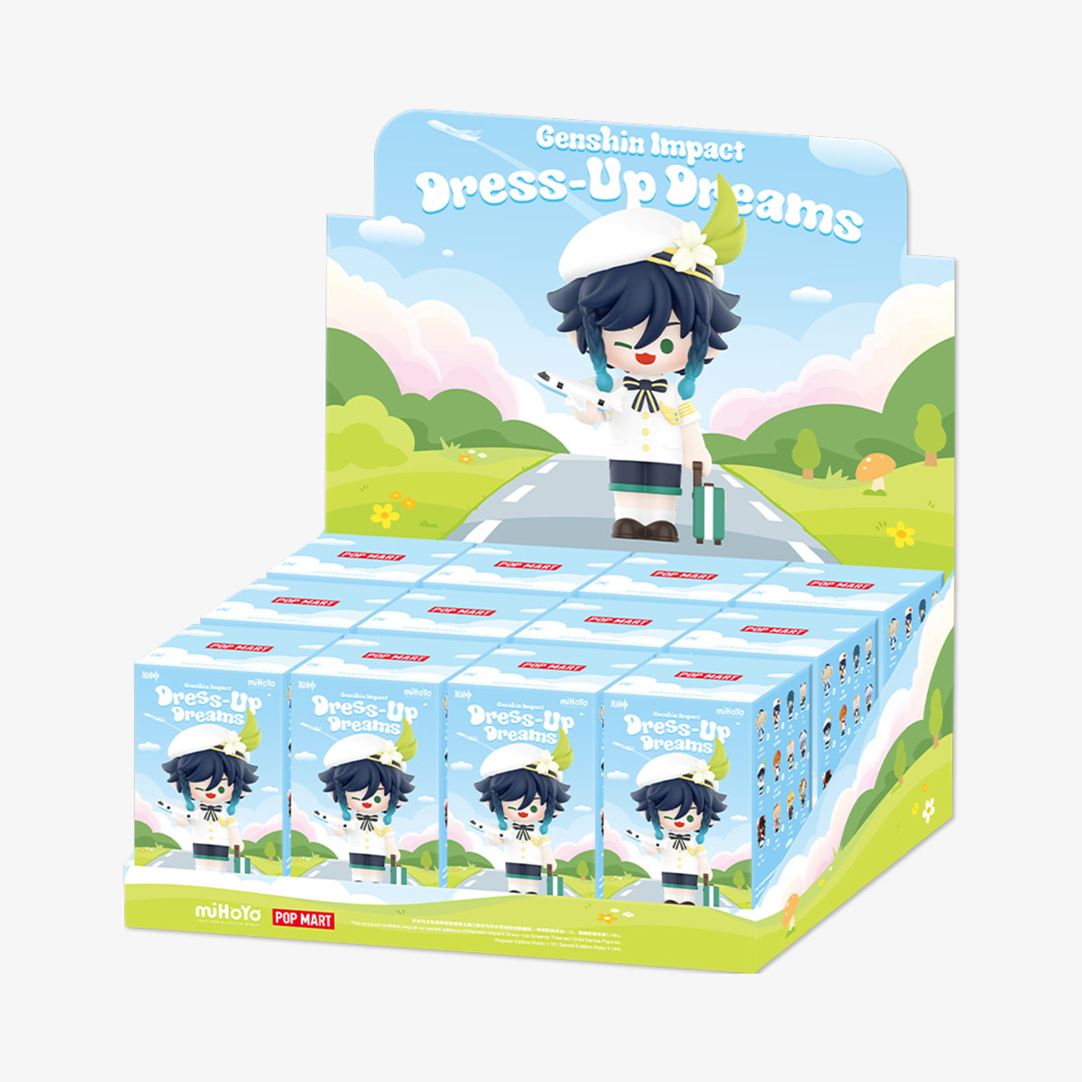 Genshin Impact Dress-Up Dreams Themed Chibi Series Figures - POP