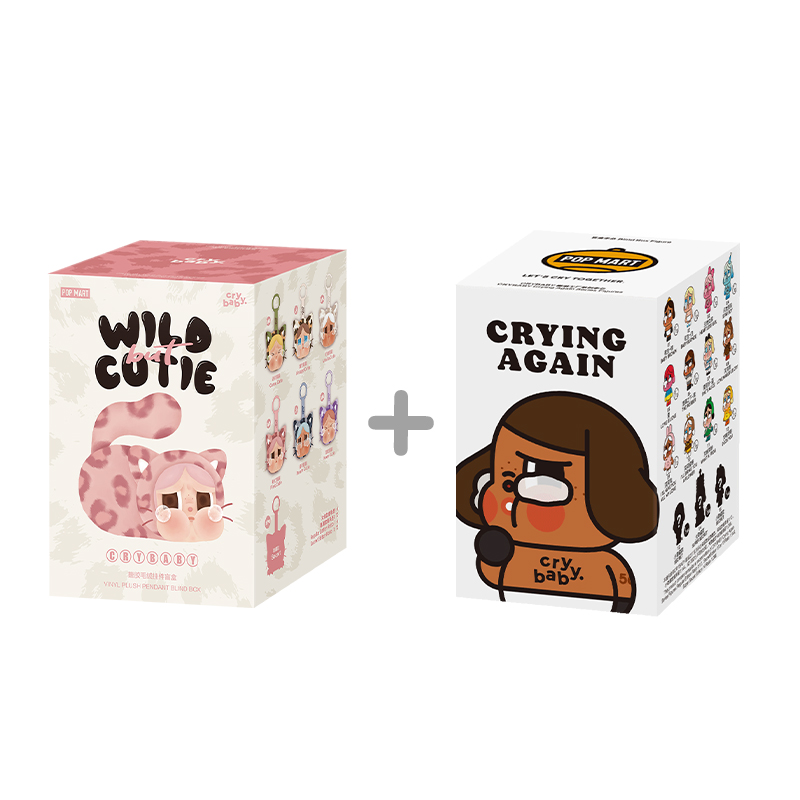 CRYBABY Wild but Cutie Series - Vinyl Plush Pendant Blind