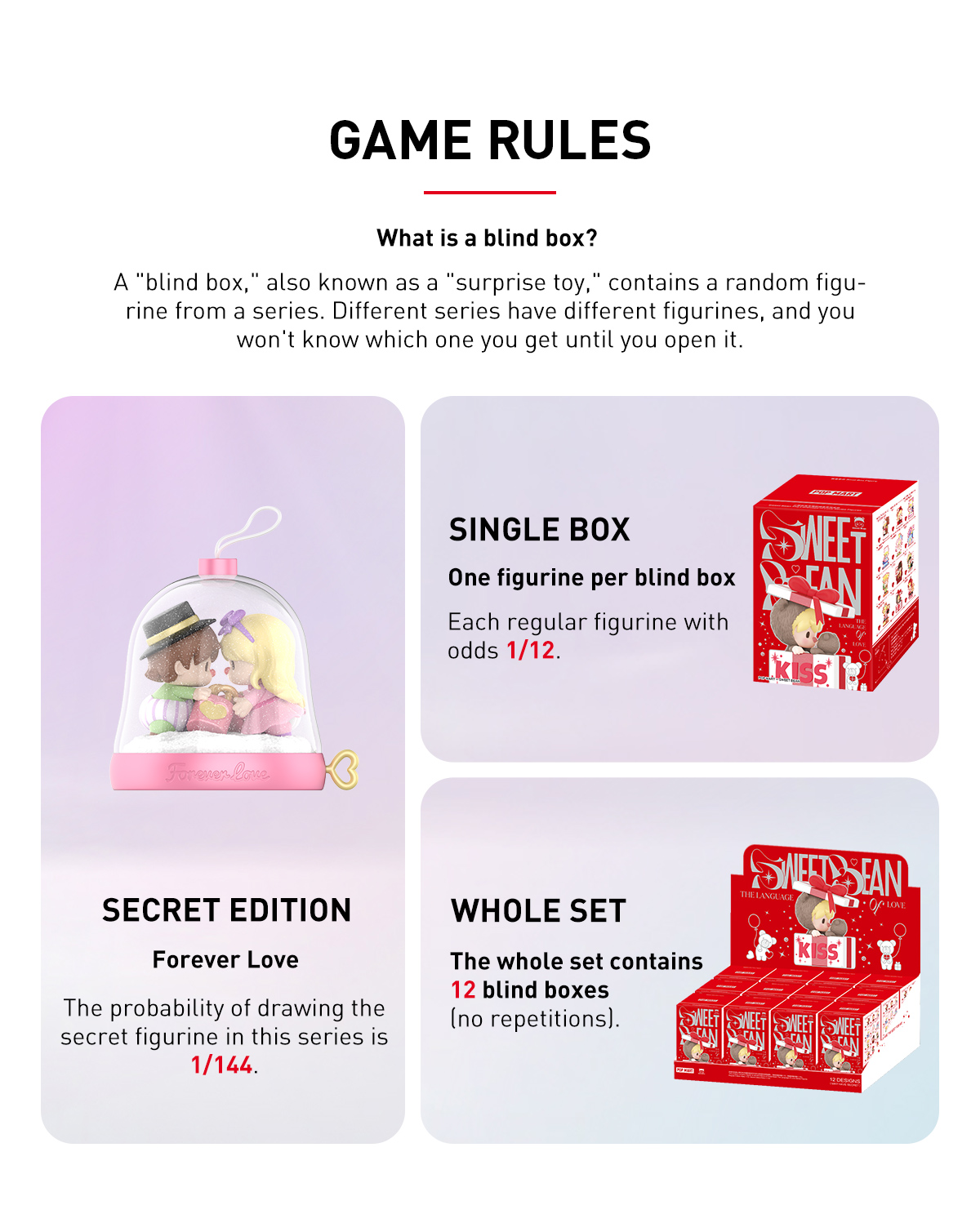 Sweet Bean The Language of Love Series Figures - POP MART (Japan)