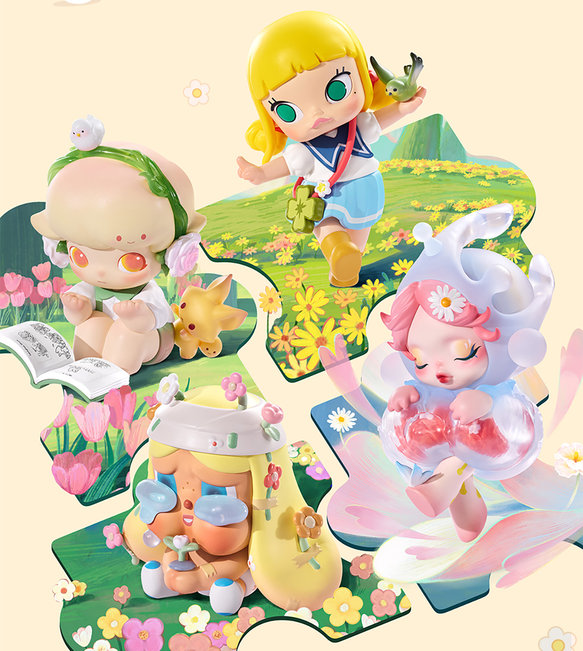 Hand in Hand Series Figures - POP MART (Japan)