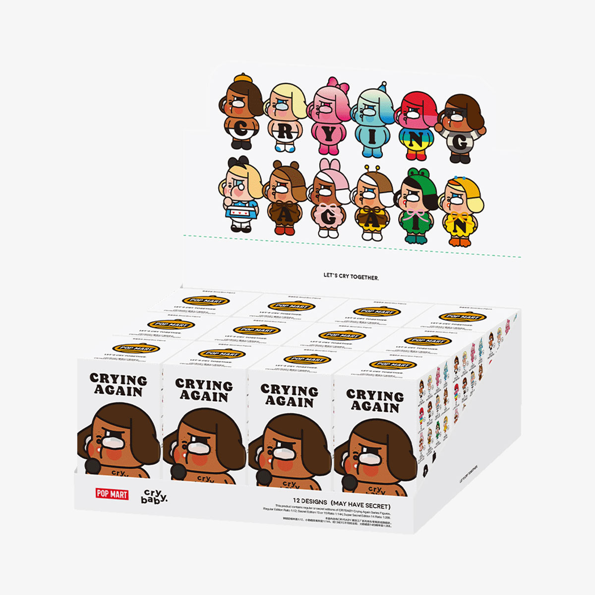 CRYBABY Crying Again Series Figures - POP MART (Japan)