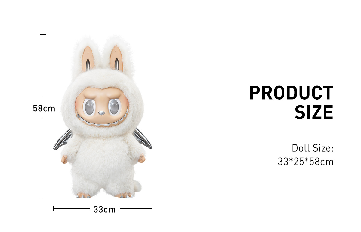 ぬいぐるみ POPMARTLABUBU THEMONSTER ANGEL IN D 人気ブラドン THE MONSTERS MART POP - Doll Face Vinyl CLOUDS