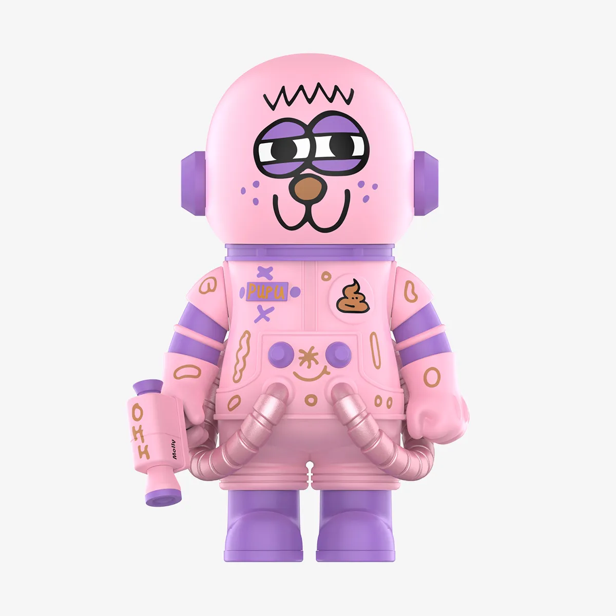 MEGA SPACE MOLLY 400% JON BURGERMAN SPACE CADETS Series - POP MART 