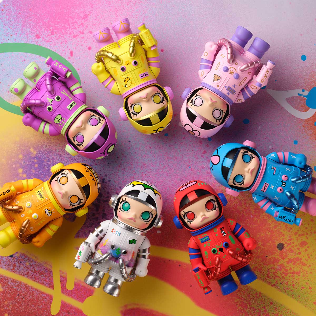 MEGA SPACE MOLLY 400% JON BURGERMAN SPACE CADETS Series