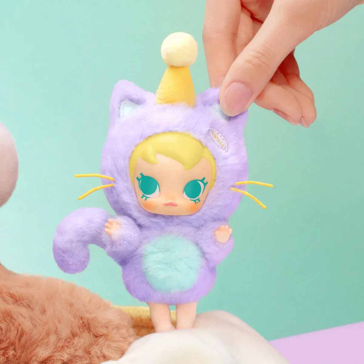 Baby Molly Pocket Friends Series-Vinyl Plush Pendant Blind Box 