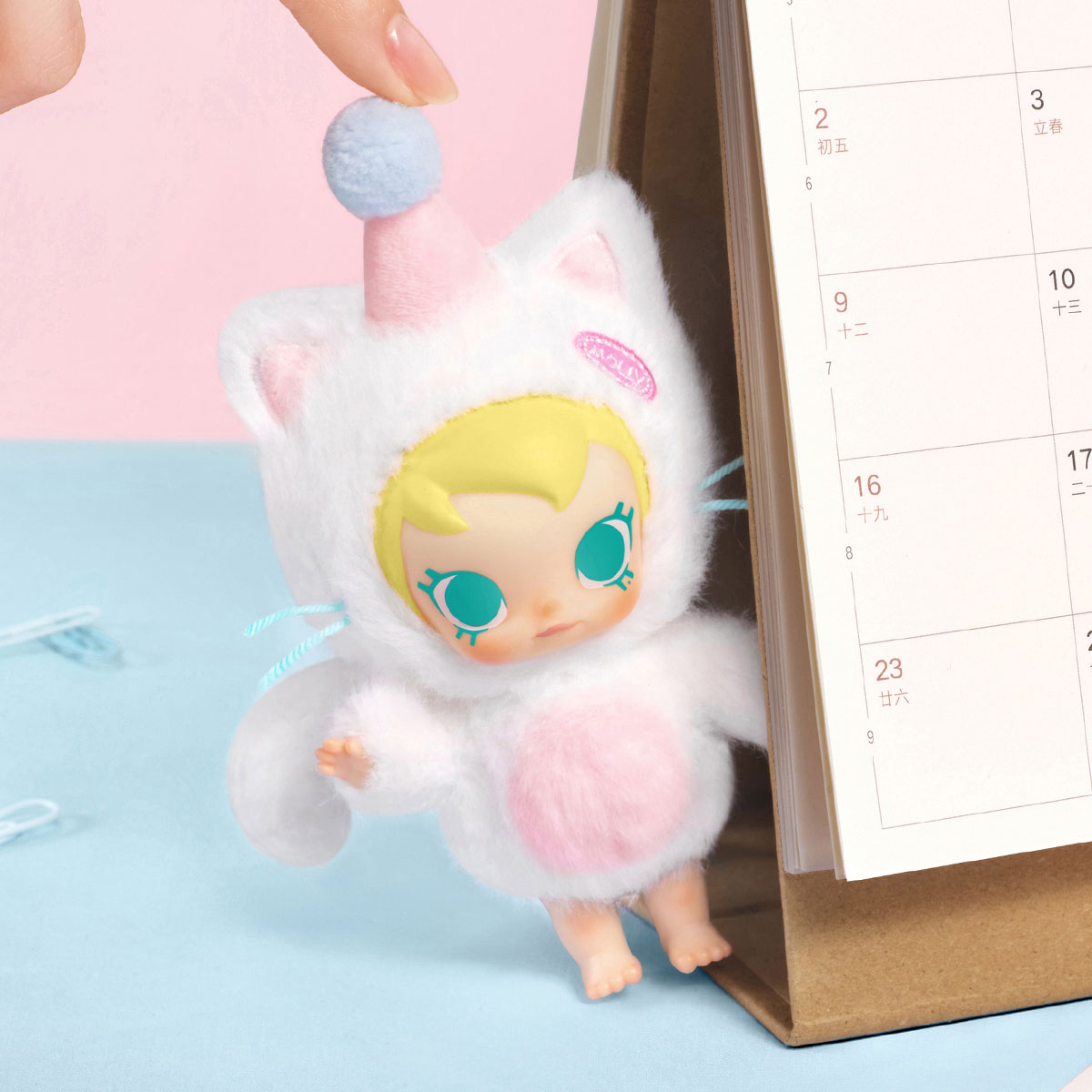 Baby Molly Pocket Friends Series-Vinyl Plush Pendant Blind