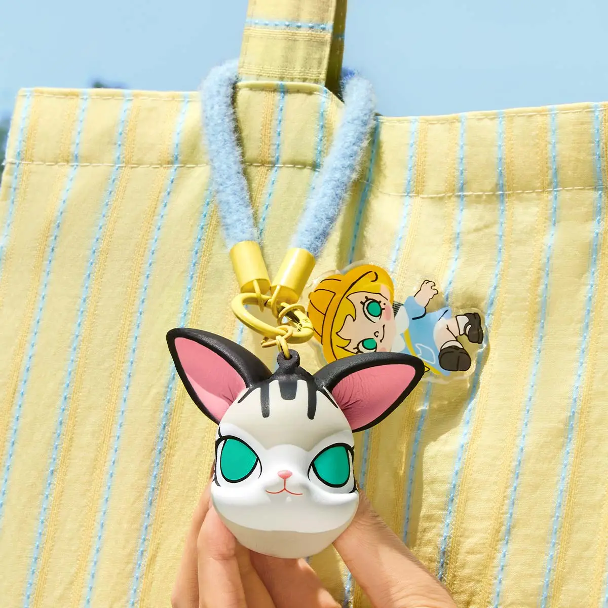 Baby Molly & Baby Tabby Series-Pinch Pendant Blind Box - POP MART 