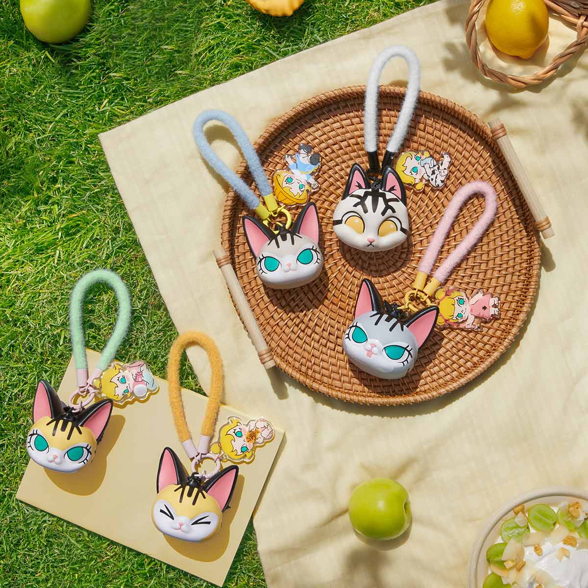 シークレット Baby Molly ＆ Baby Tabby ピンチペンダント