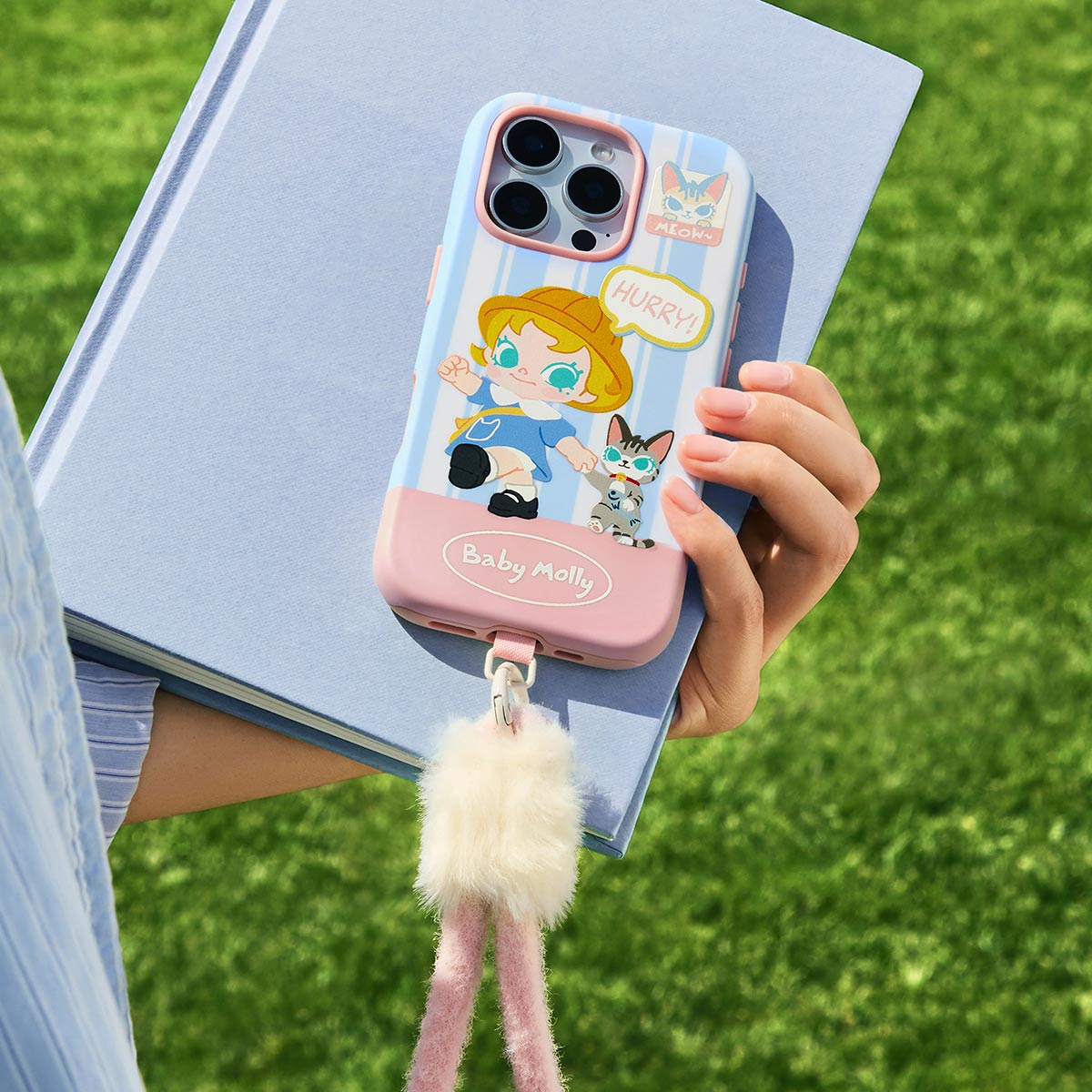 POP MART/ベビーモリー＆ベビータビーシリーズ スマホケース Baby Molly & Baby Tabby Series-Phone Case - POP MART (United