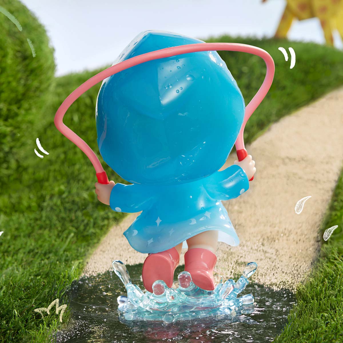 その他 Baby Molly Funny Raining Day Baby Molly Funny Raining Day Figure - POP MART (Macao, China)