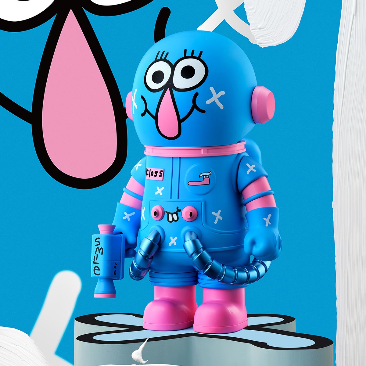 その他 MEGA SPACE MOLLY 400% JON BURGERMAN MEGA SPACE MOLLY 400% JON BURGERMAN SPACE CADETS Series