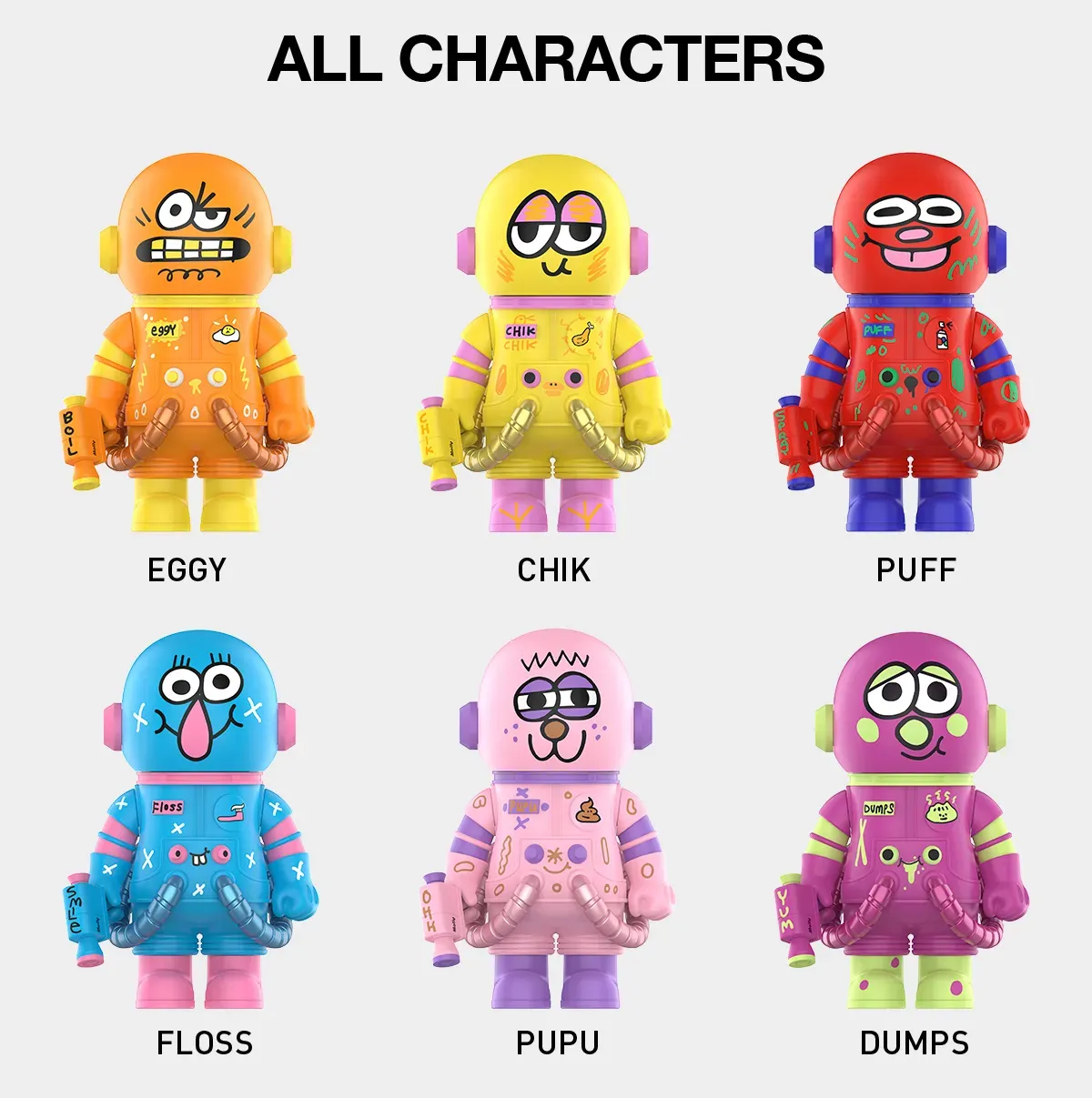 MEGA SPACE MOLLY 400% JON BURGERMAN SPACE CADETS Series - POP MART