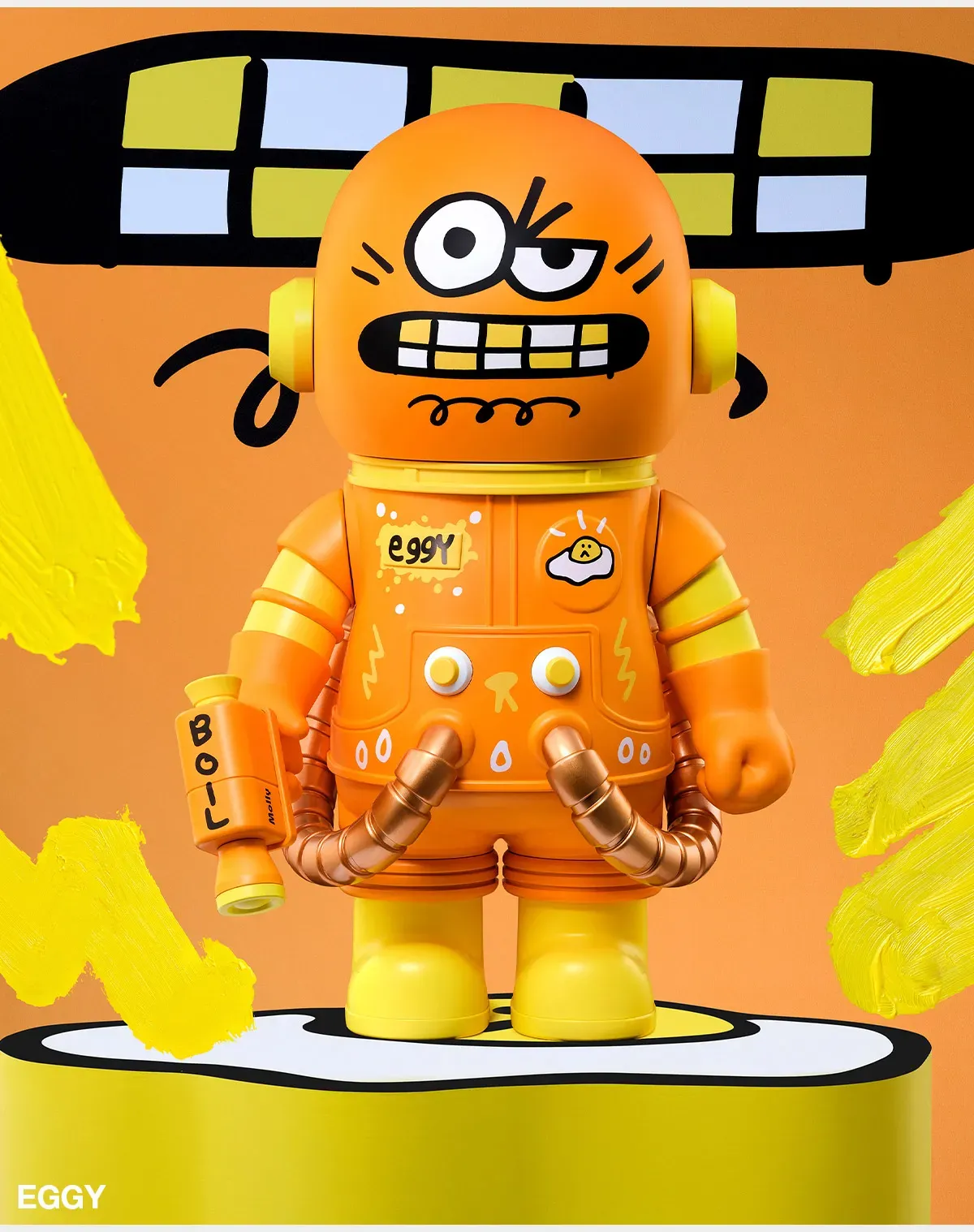 その他 MEGA SPACE MOLLY 400% Jon Burgerman MEGA SPACE MOLLY 400% Jon Burgerman – MESO Collection
