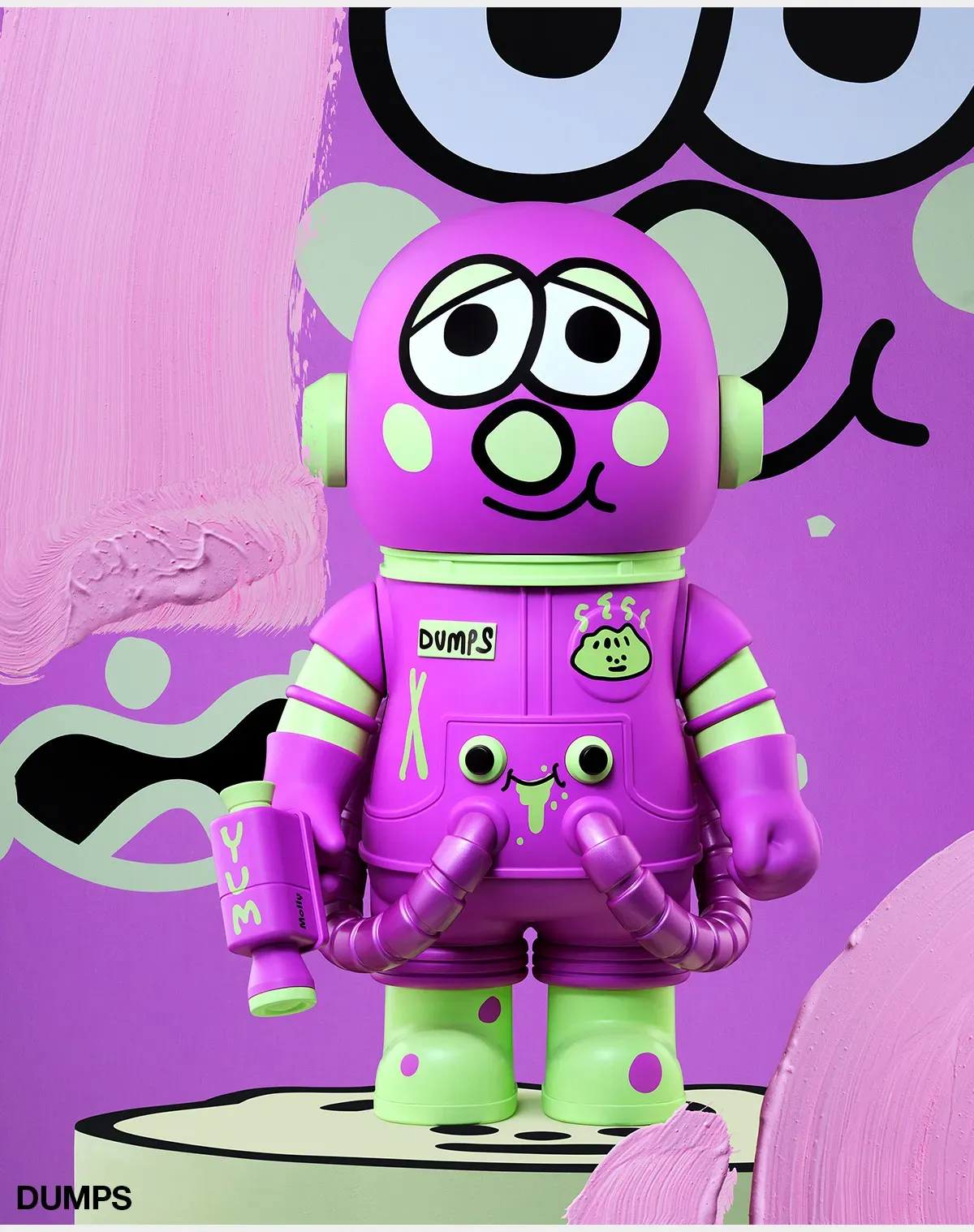 MEGA SPACE MOLLY 400% JON BURGERMAN SPACE CADETS Series - POP MART
