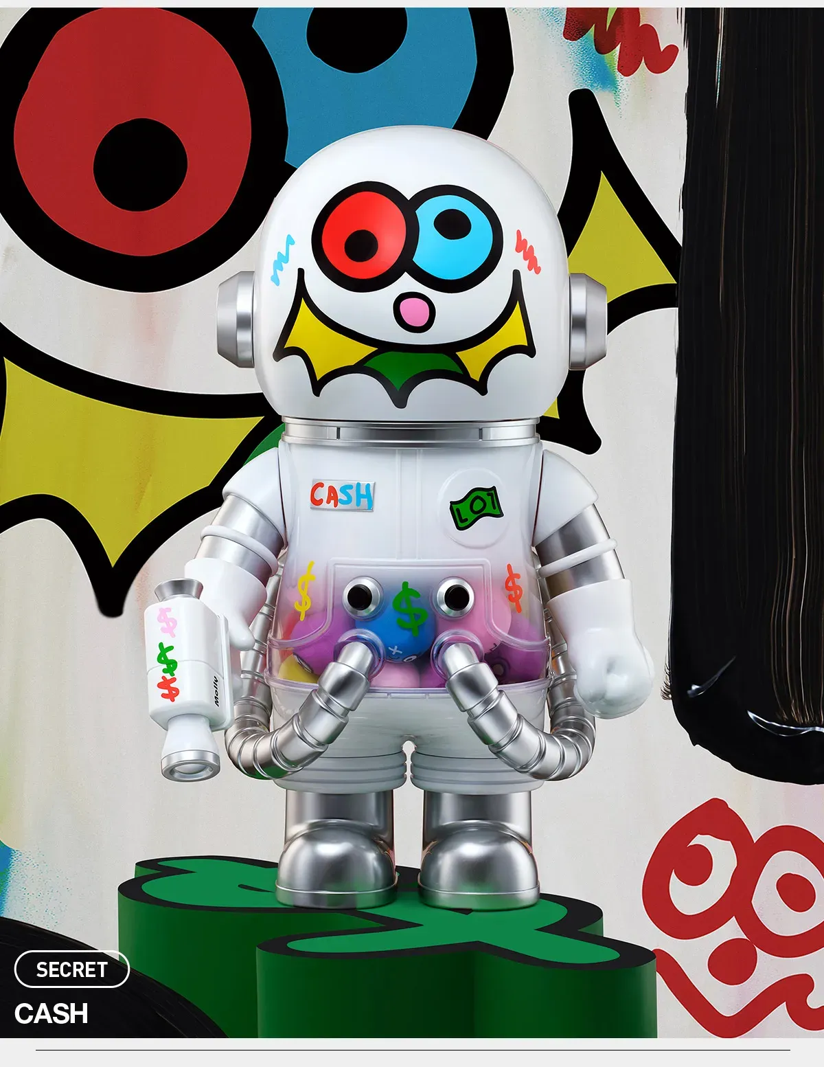 MEGA SPACE MOLLY 400% JON BURGERMAN SPACE CADETS Series