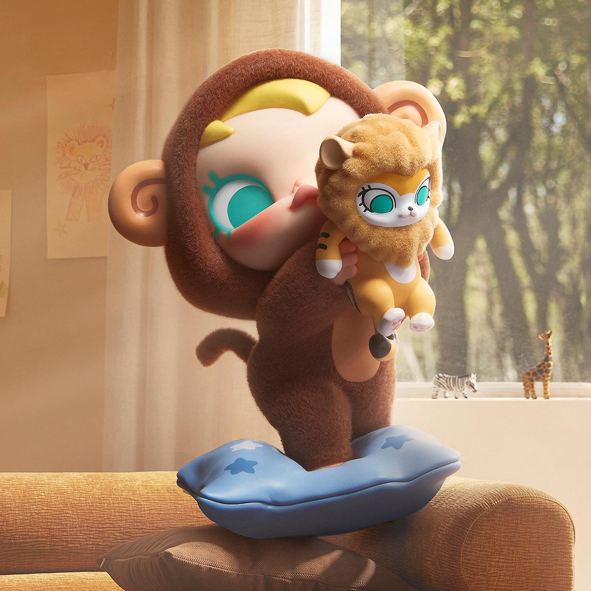 Baby Molly & Baby Tabby Series Figures - POP MART (Macao, China)