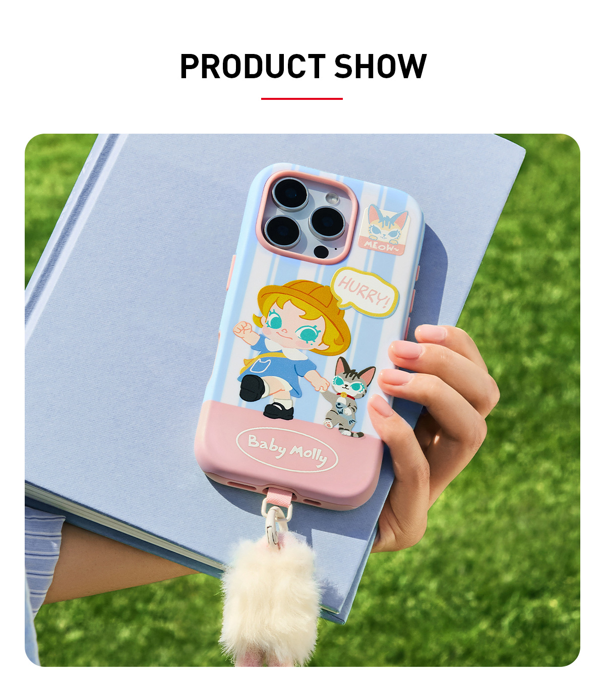 Baby Molly & Baby Tabby Series-Phone Case For iPhone - POP