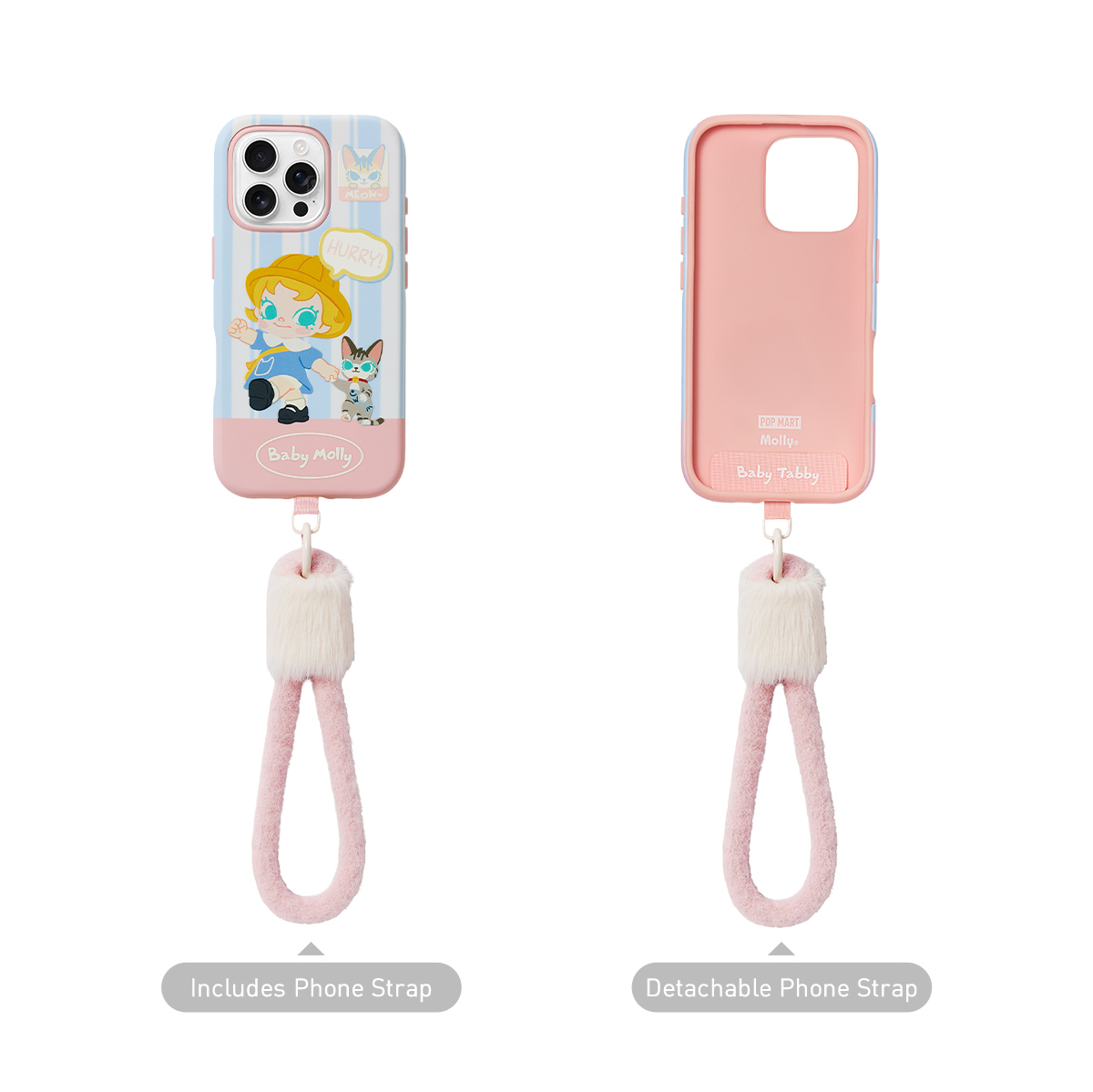 Baby Molly & Baby Tabby Series-Phone Case For iPhone - POP MART