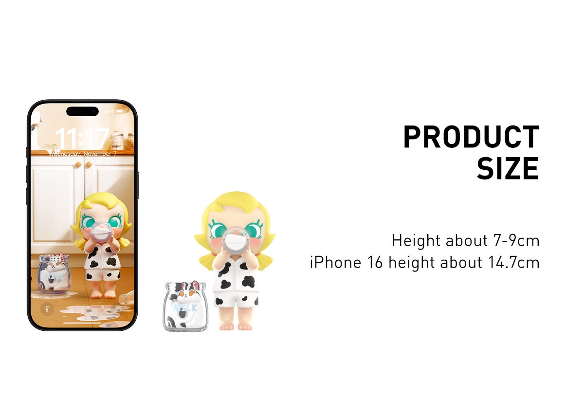 POP NOW:Baby Molly & Baby Tabby Series Figures - POP MART (Japan)