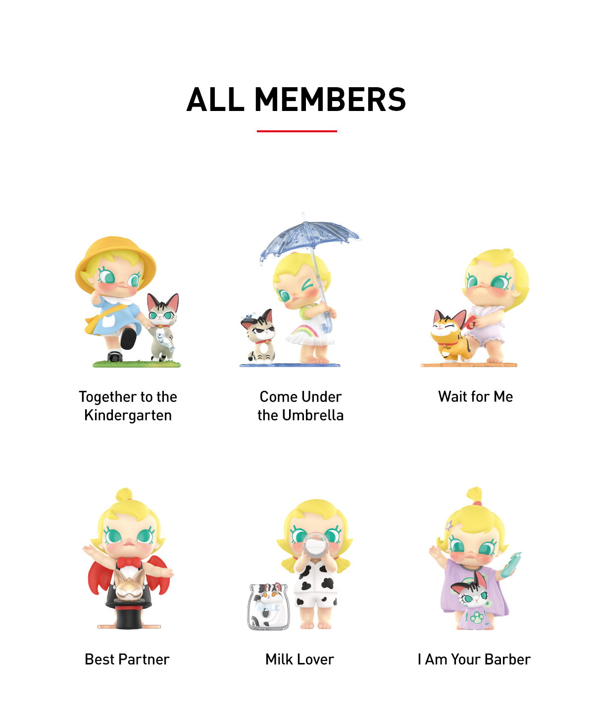 Baby Molly & Baby Tabby Series Figures - POP MART (Macao, China)