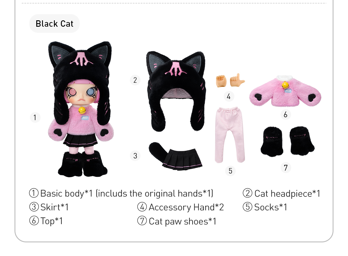 MOLLY Peekaboo 1/8 Action Figure - POP MART (Japan)